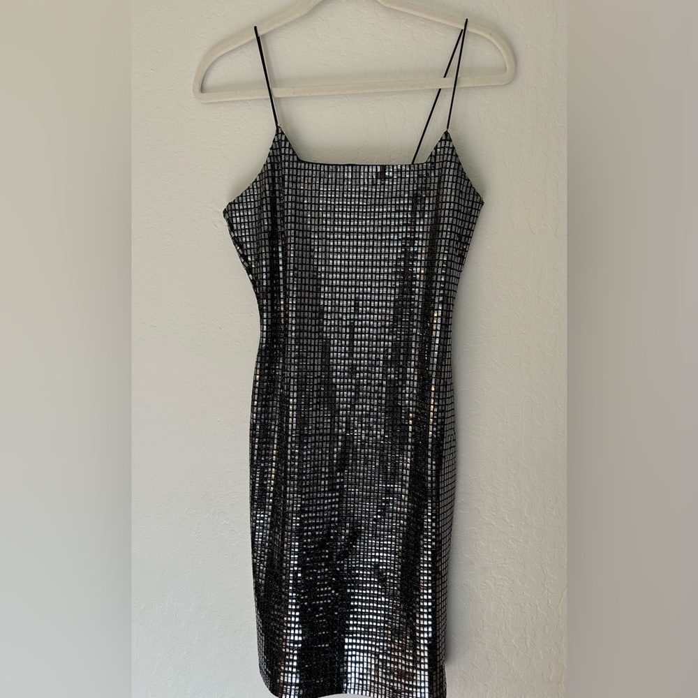 Black Mini Dress - Size M